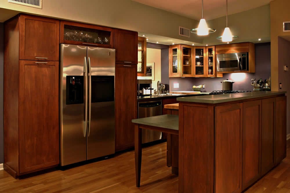 remodeled kitchen in hancock michigan